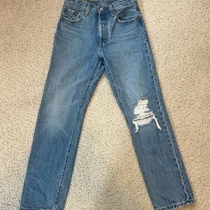 Levi's classic 501 denim jeans